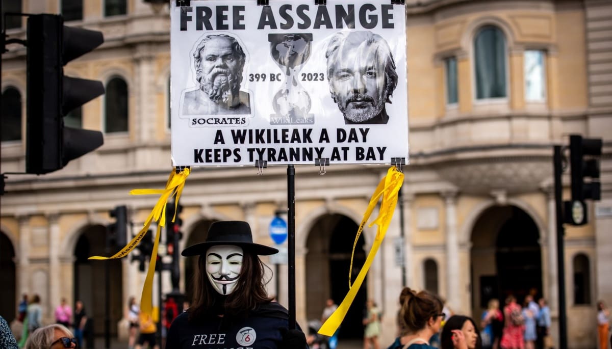 Mehr als 11.000 Ethereum & Bitcoin brachten Assange die Freiheit