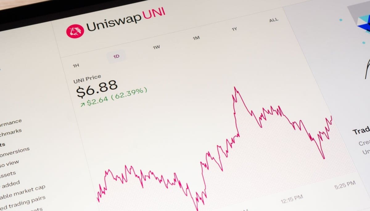 Die Uniswap-Börse erlebt Turbulenzen, der Kurs reagiert stark