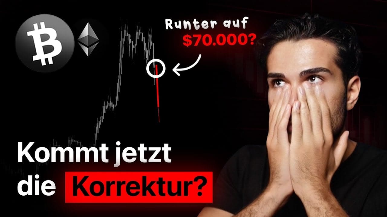 Bitcoin bei 90.000 Dollar: Deutscher Krypto-Investor Hoss über drohende Korrektur