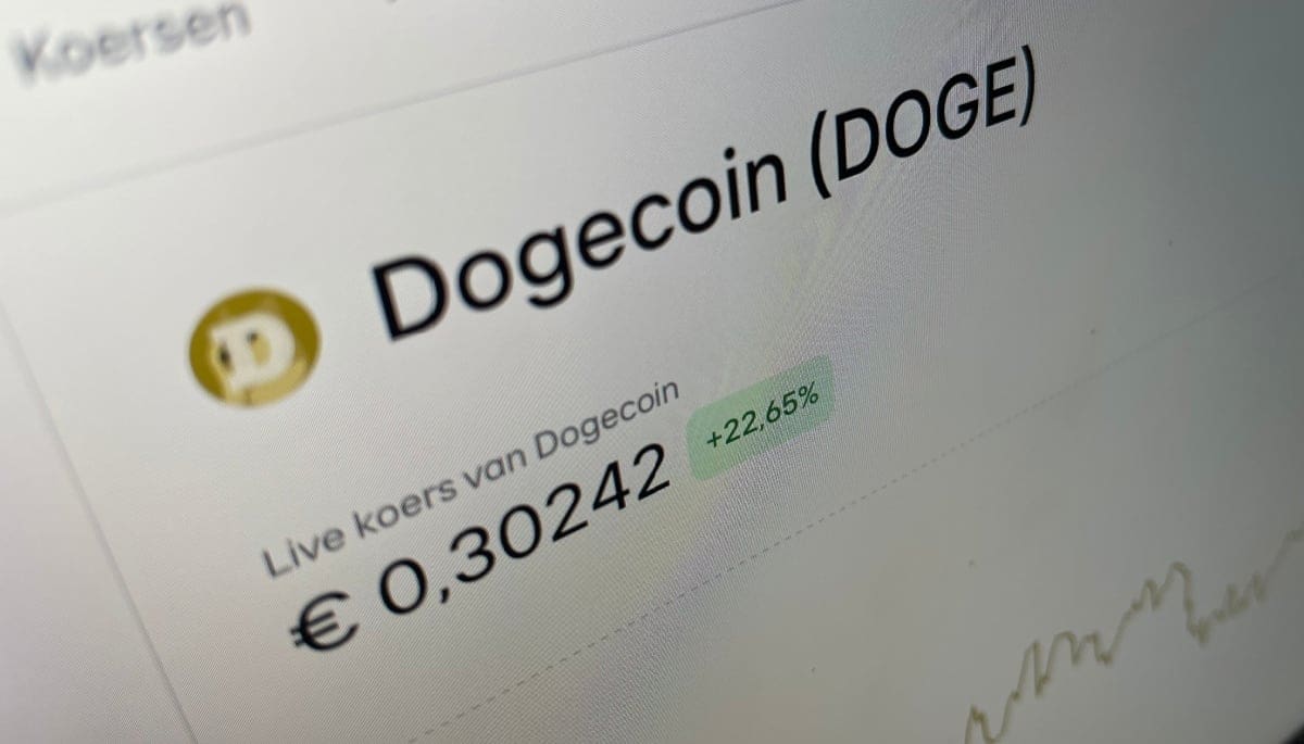 Dogecoin schießt um 109% auf 0,32 $ hoch und steigt in der Krypto-Rangliste auf