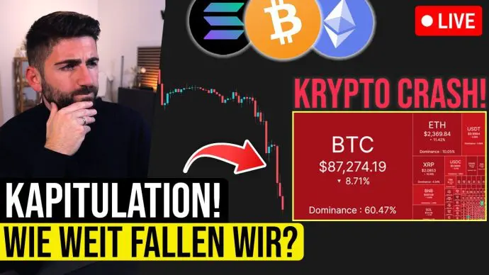 Bitcoin-Korrektur auf 88.000 USD – Wie geht es weiter?