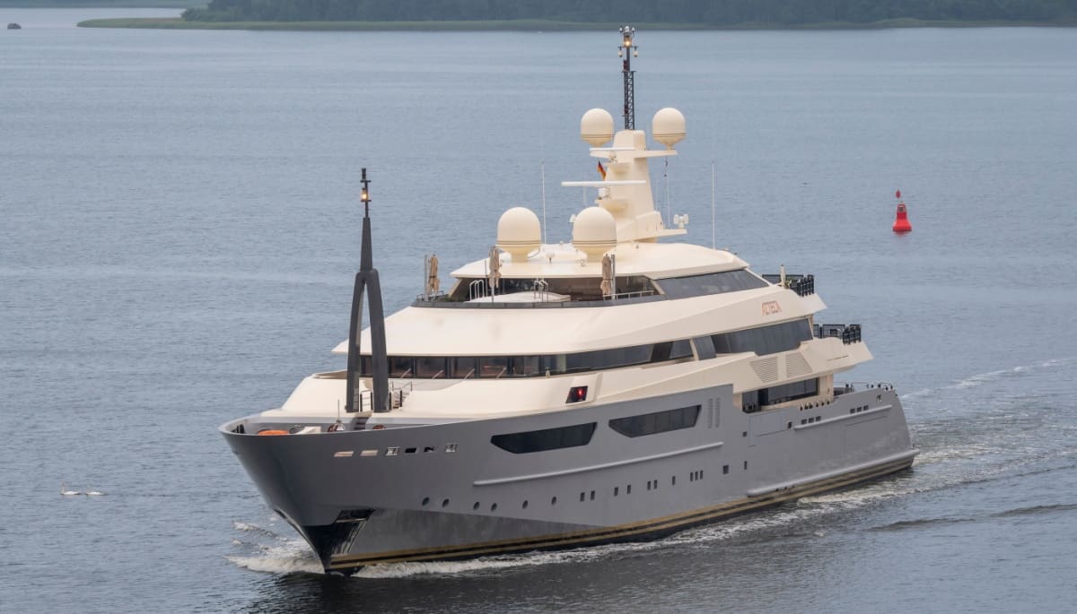 Die Superyacht eines Milliardärs, die den Reichtum von Ricardo Salinas repräsentiert