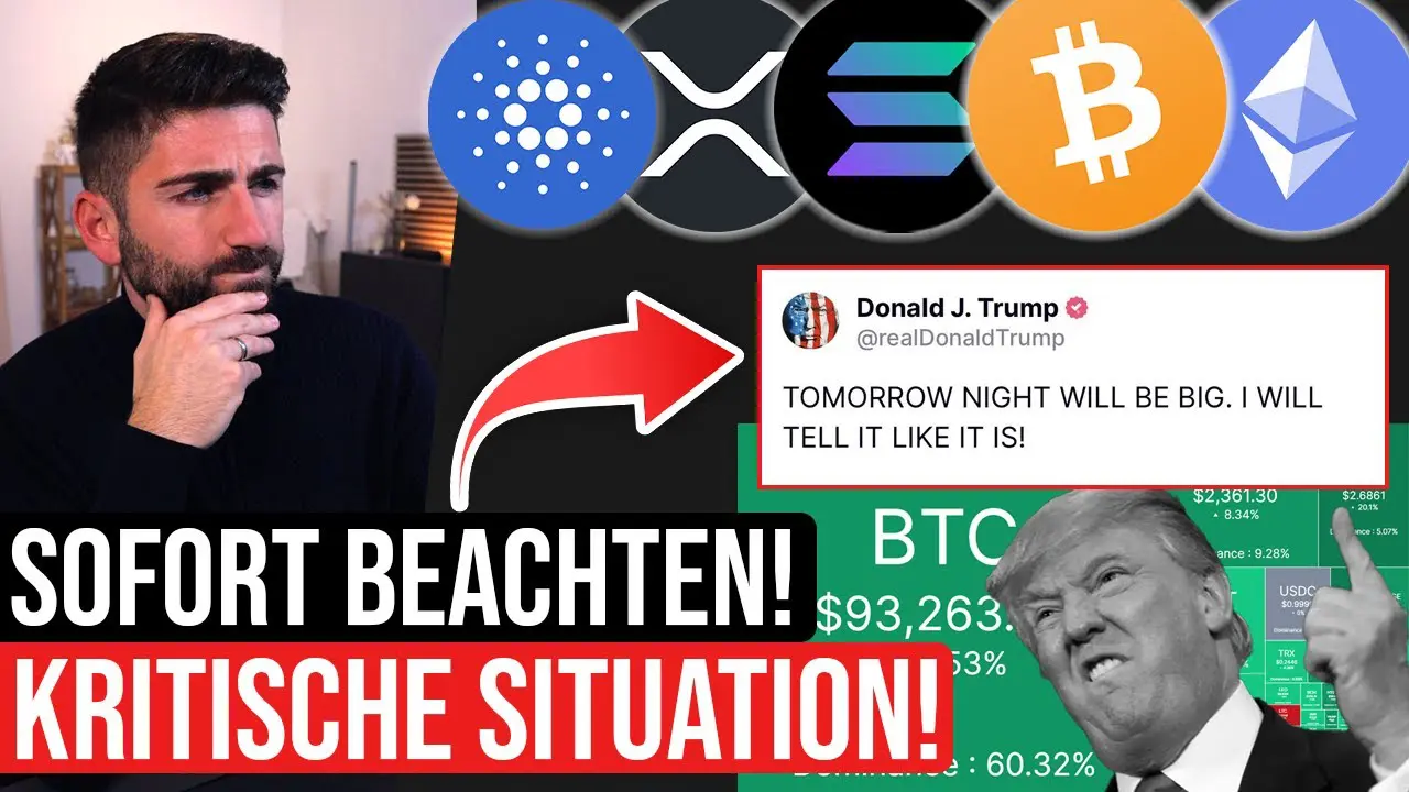 Trump treibt Bitcoin auf 93.000 $ – Insiderhandel oder echter Hype?